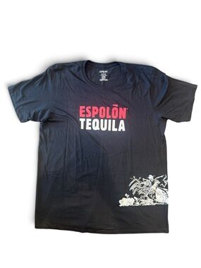Espolòn Tequila Graphic T-Shirt Black Men’s XL